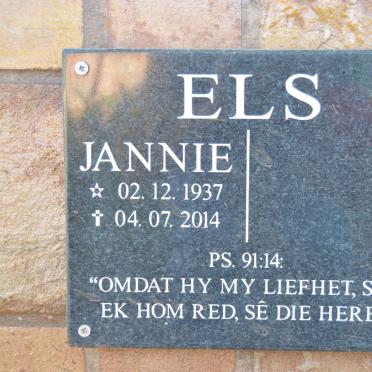 ELS Jannie 1937-2014