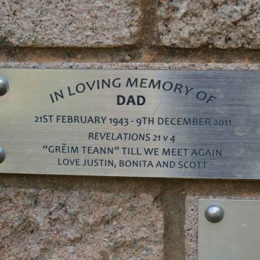 RENNIE Ian Leslie 1943-2011