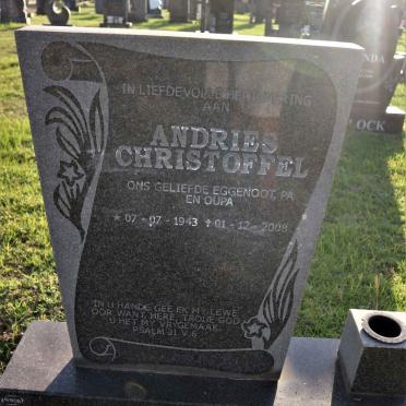 DOUMAN Andries Christoffel 1943-2008