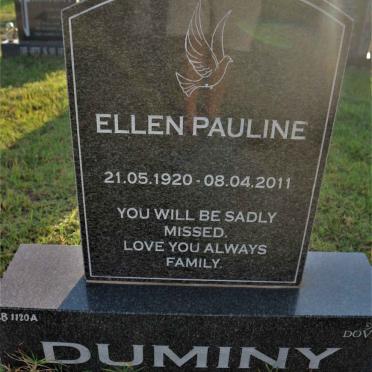 DUMINY Ellen Pauline 1920-2011