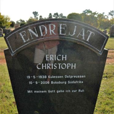 ENDREJAT Erich Christoph 1938-2006