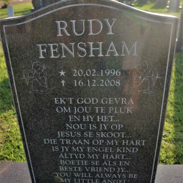 FENSHAM Rudy 1996-2008