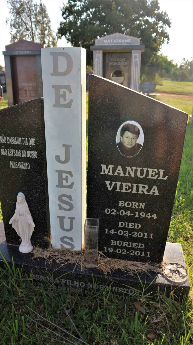 JESUS Manuel Vieira, de 1944-2011