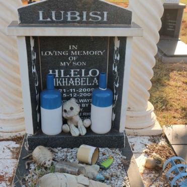 LUBISI Hlelo Nkhabela 2009-2009