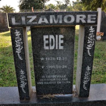 LIZAMORE Edie 1928-1999