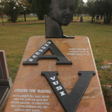 MARHIVA Andrews Vusi 1982-2015