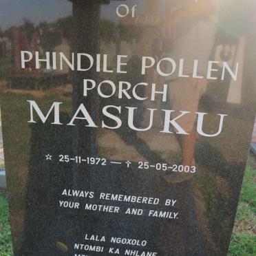 MASUKU Phindile Pollen Porch 1972-2003