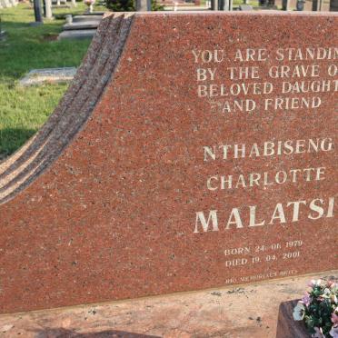 MALATSI Nthabiseng Charlotte 1979-2001
