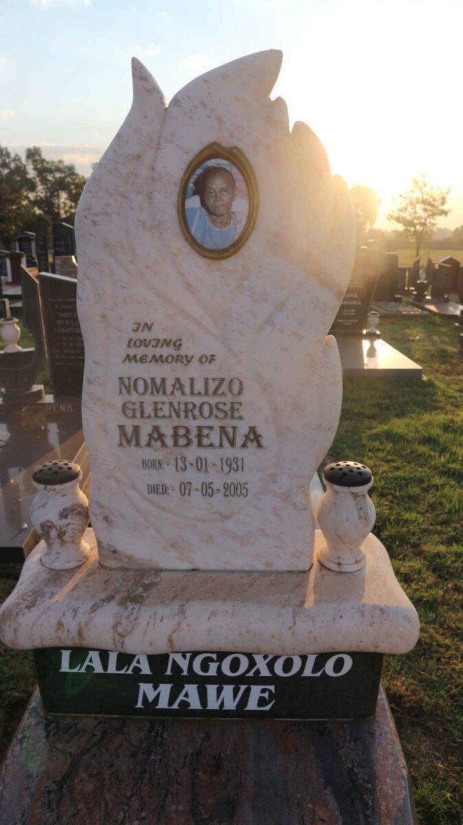 MABENA Nomalizo Glenrose 1931-2005