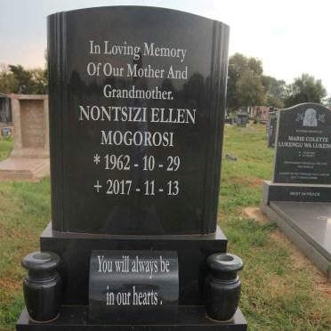 MOGOROSI Nontsizi Ellen 1962-2017