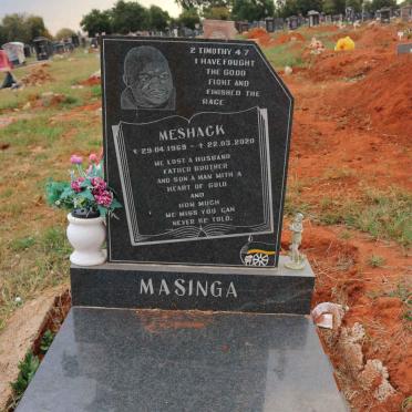 MASINGA Meshack 1969-2020