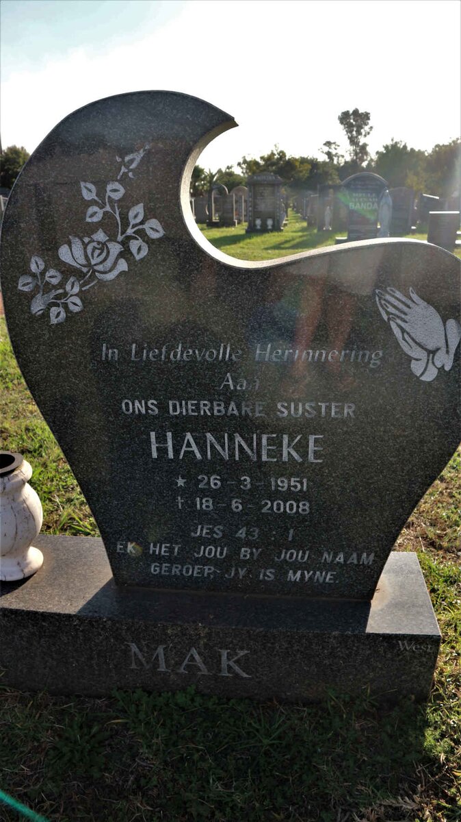 MAK Hanneke 1951-2008