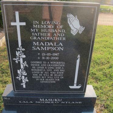 MASUKU Madala Sampson 1947-2000