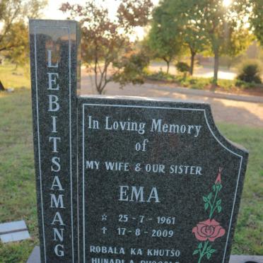 NKUNA Lebitsamang Ema 1961-2009