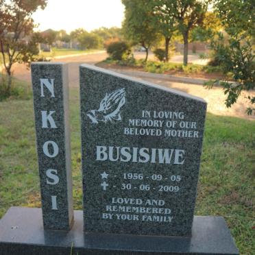 NKOSI Busisiwe 1956-2009