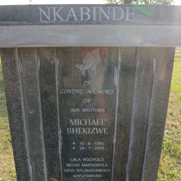 NKABINDE Michael Bhekizwe 1966-2008