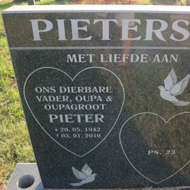 PIETERSE Pieter 1942-2010