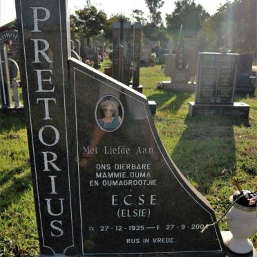 PRETORIUS E.C.S.E. 1925-2004