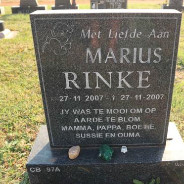 RINKE Marius 2007-2007
