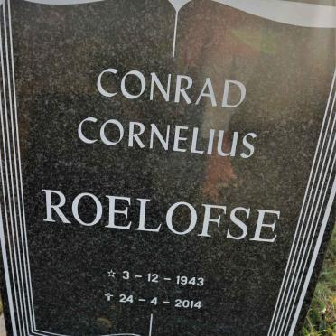 ROELOFSE Conrad Cornelius 1943-2014