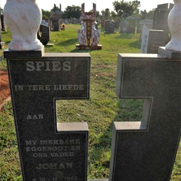 SPIES Johan 1962-2013