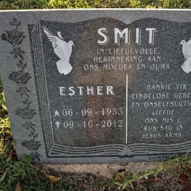 SMIT Esther 1933-2012