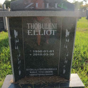 ZULU Thobuleni Elliot 1950-2010