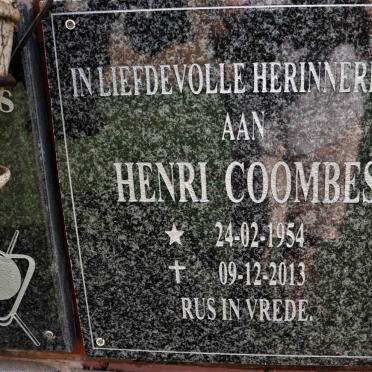 COOMBES Henri 1954-2013