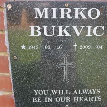 BUKVIC Mirko 1943-2009