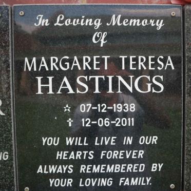 HASTINGS Margaret Teresa 1938-2011