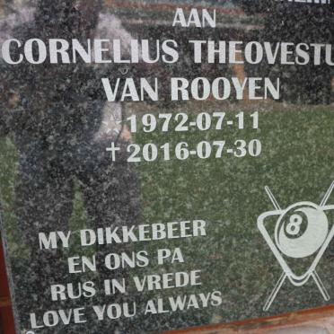 ROOYEN Cornelius Theovestus, van 1972-2016