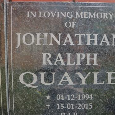 QUAYLE Johnathan Ralph 1994-2015