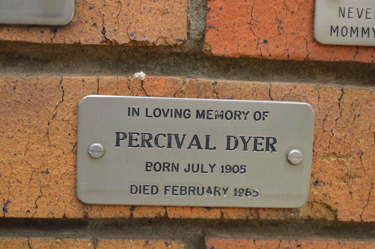 DYER Percival 1905-1985