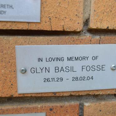 FOSSE Glyn Basil 1929-2004