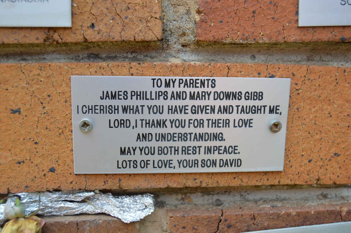 GIBB James Phillips &amp; Mary Downs