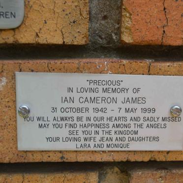 JAMES Ian Cameron 1942-1999