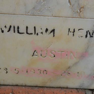 AUSTIN William Henry 1930-1979