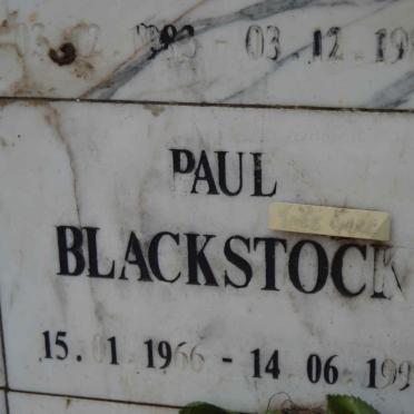 BLACKSTOCK Paul 1966-1998