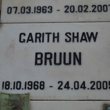 BRUUN Garith Shaw 1968-2005