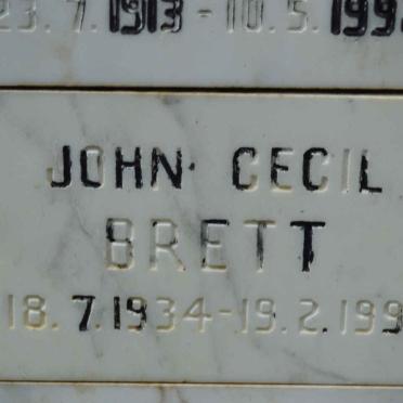 BRETT John Cecil 1934-1992