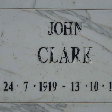 CLARK John 1919-1991