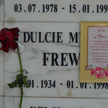 FREW Dulcie 1934-1998