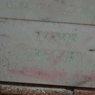GREGORY Trevor 1911-1998