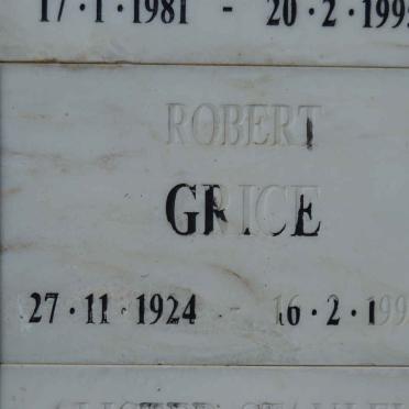 GRICE Robert 1924-1995