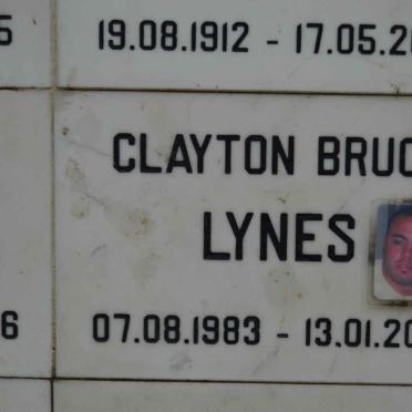 LYNES Clayton Bruce 1983-2006