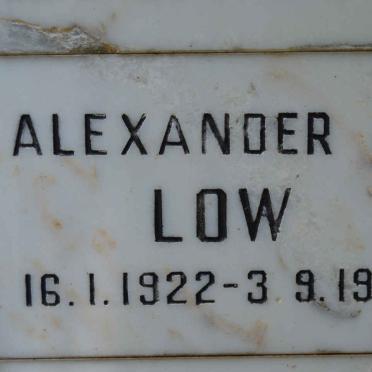 LOW Alexander M. 1922-1987