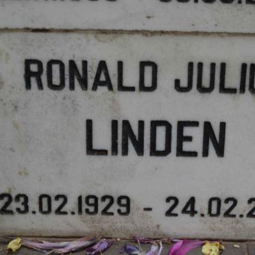 LINDEN Ronald Julius 1929-2009