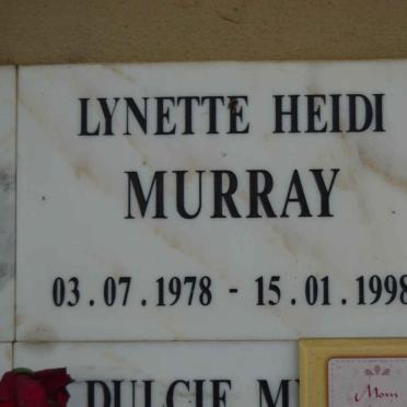MURRAY Lynette Heidi 1978-1998