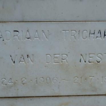 NEST Adriaan Trichardt, van der 1906-1981