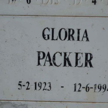 PACKER Gloria 1923-1994